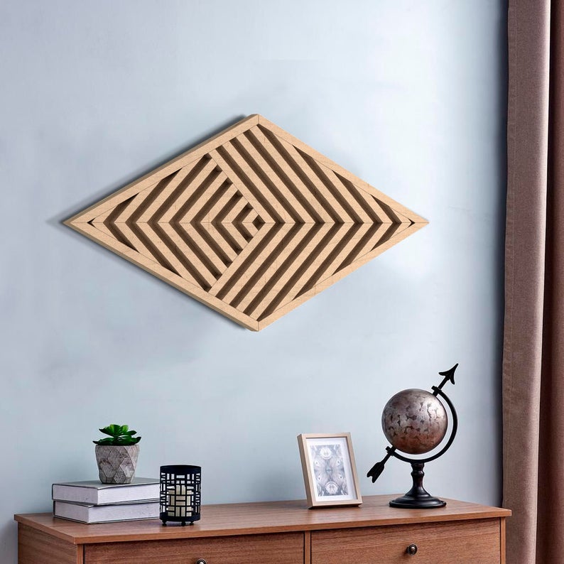 Rivoa Set of Vases and Wall art-BUD21