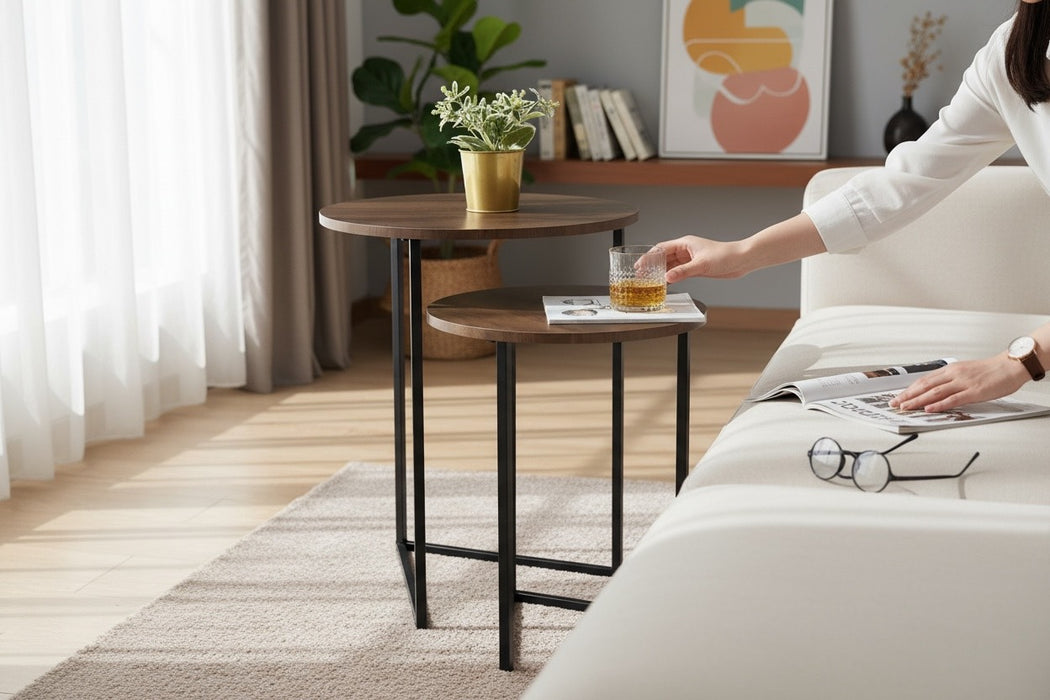 Luster Set of 2 Side Tables-ST004