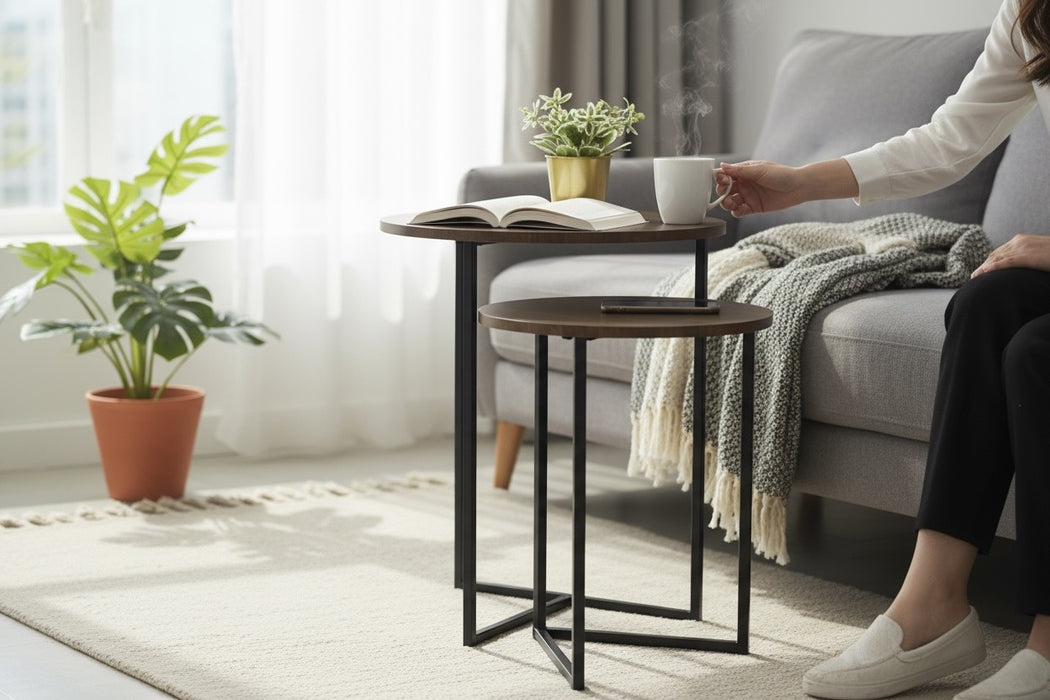 Luster Set of 2 Side Tables-ST004