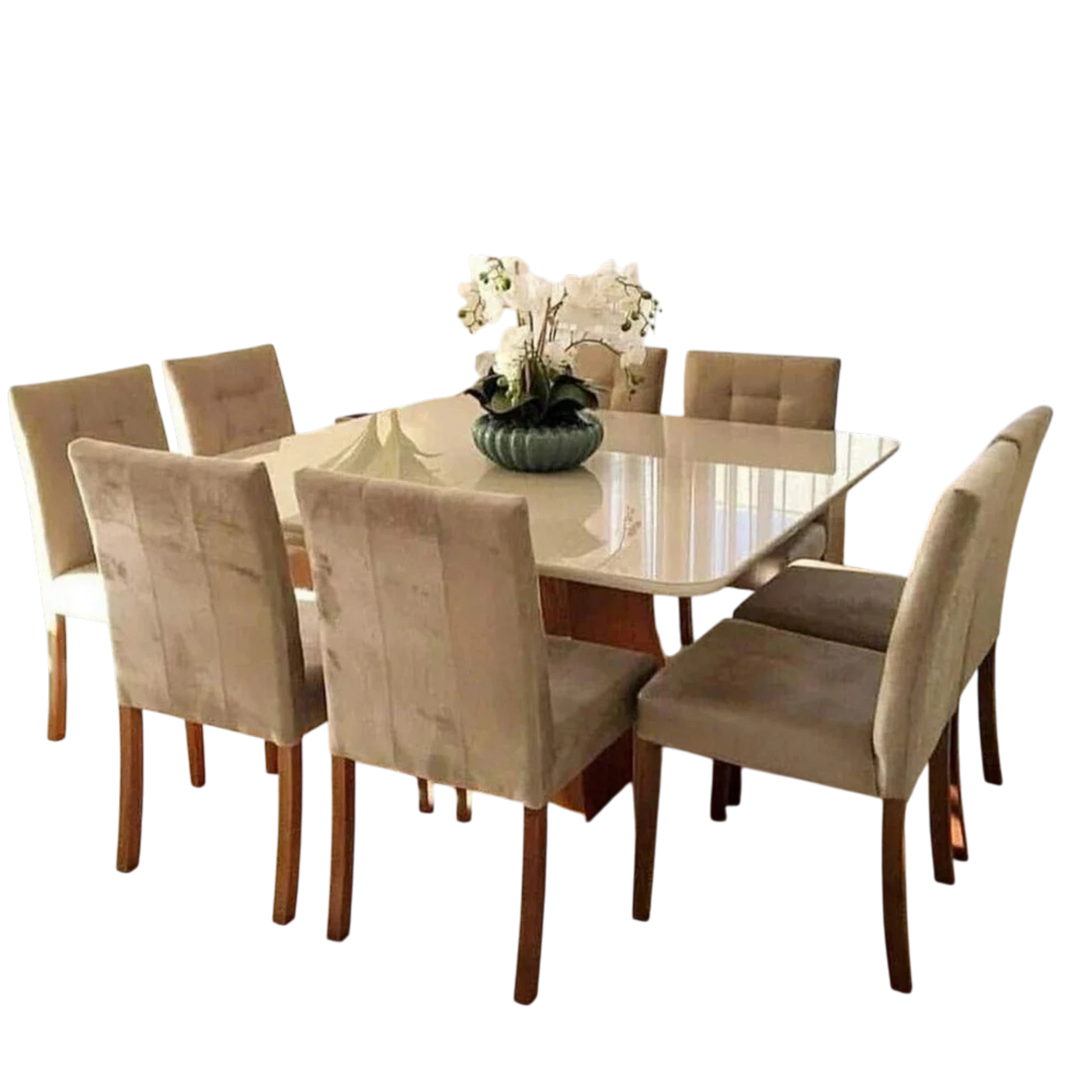 Harmony Dining Room Set With 8 chairs-m1
