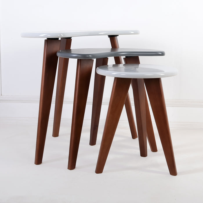 Graysob Set of 3 Side Tables-TMOS4