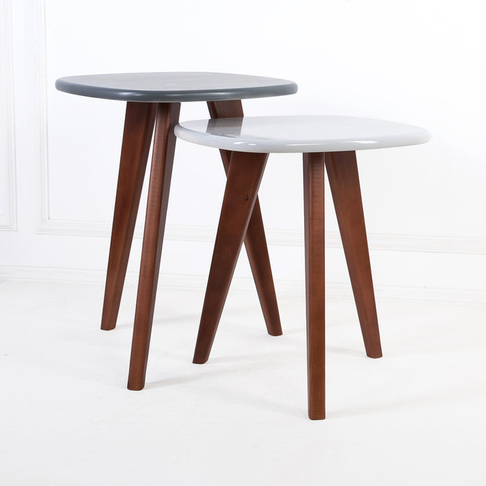 Ivananz Set of 2 Side Tables-TMOS5