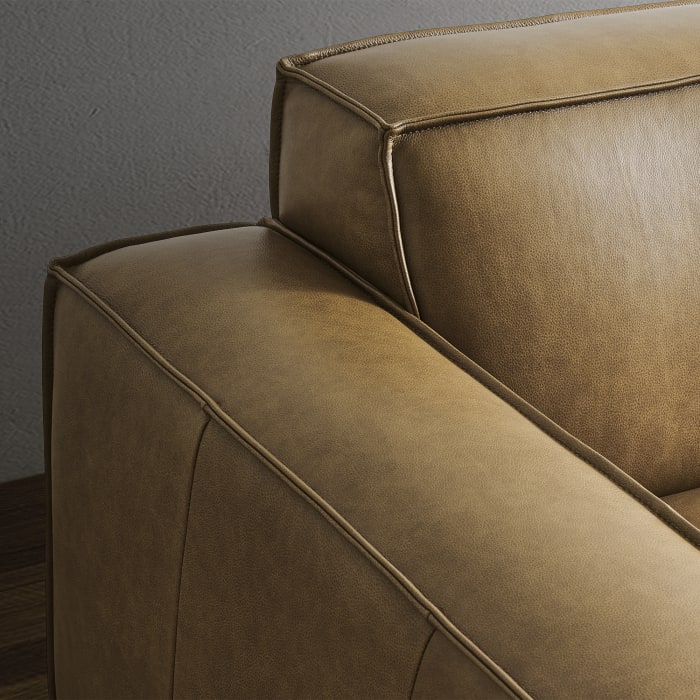 Meraki Sofa L Shape with pouf-Hippo241