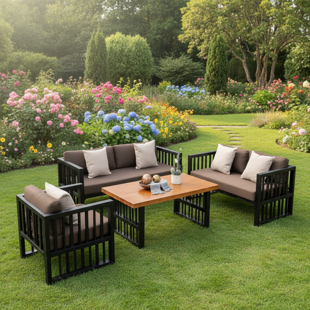Bali Rattan Garden Set-SH175