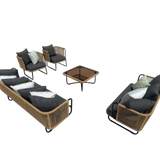 Marbella Rattan Garden Set-SH182