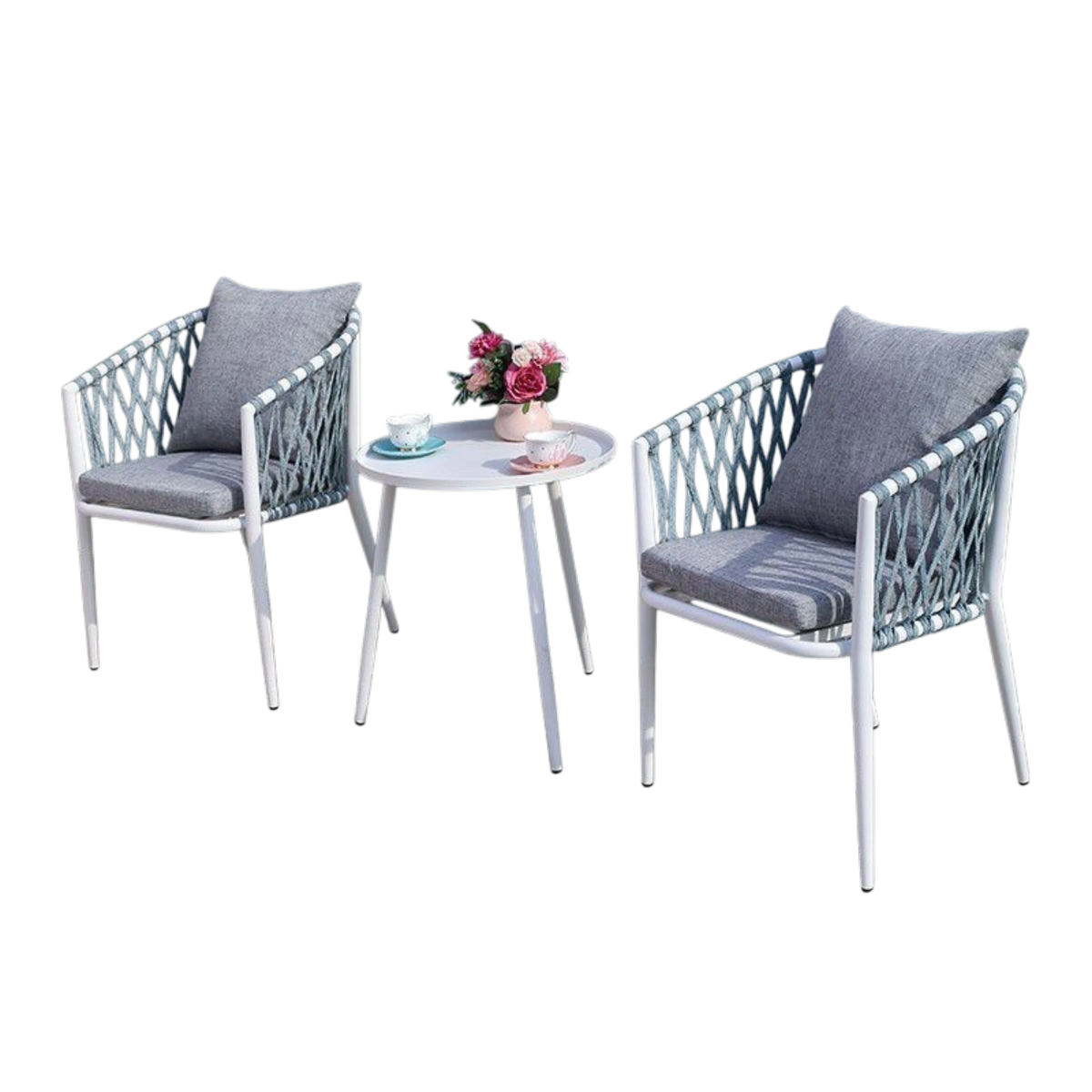 Flora Rattan Garden Set-SH187