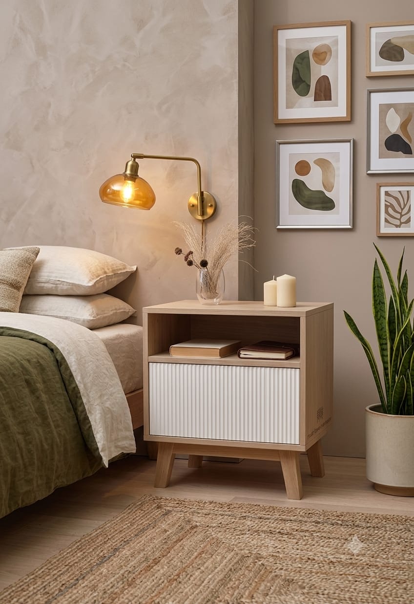 Royal Bedside Table- OSP0002