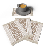 OASIS Fabric Coasters Set-OASIS