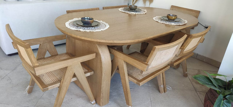 غرفة طعام ماريا مع 6 كراسي - ONG8