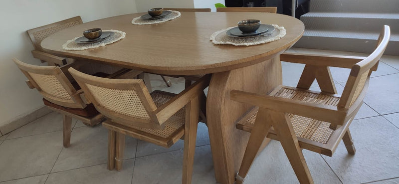 غرفة طعام ماريا مع 6 كراسي - ONG8