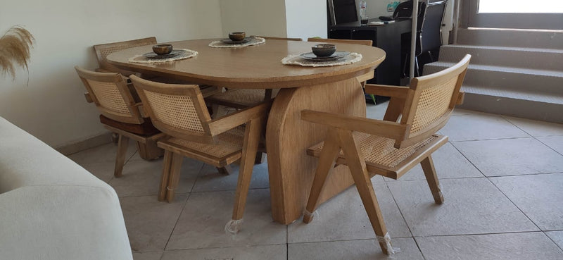 غرفة طعام ماريا مع 6 كراسي - ONG8