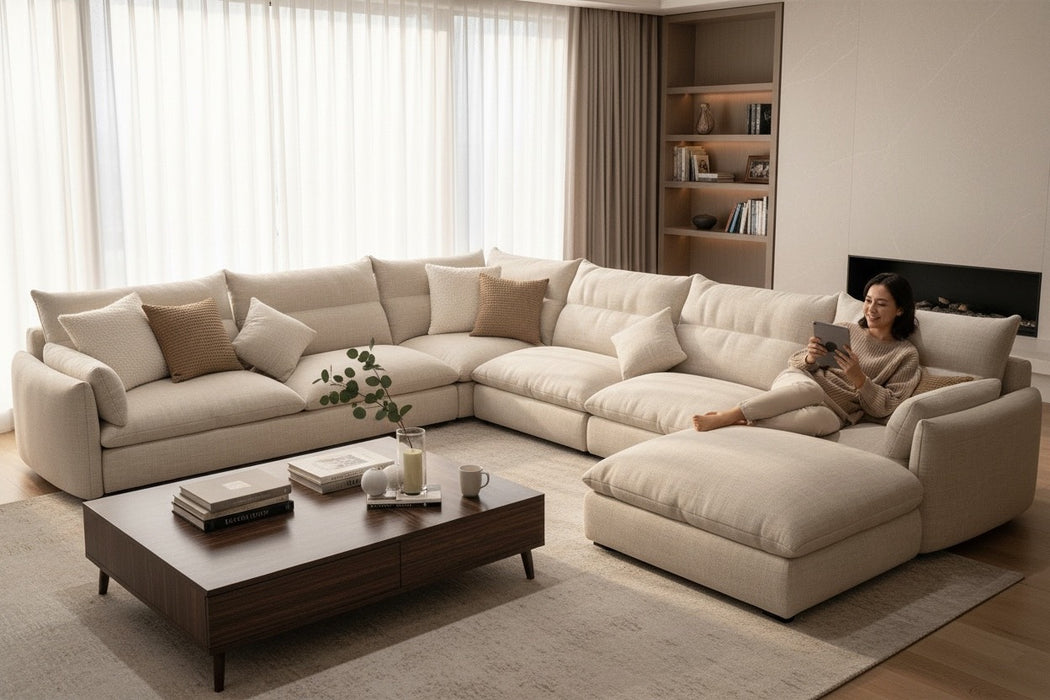 SOFY Sofa L shape _Hippo 55