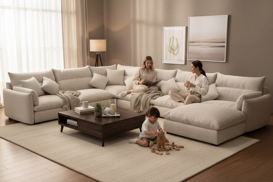 SOFY Sofa L shape _Hippo 55