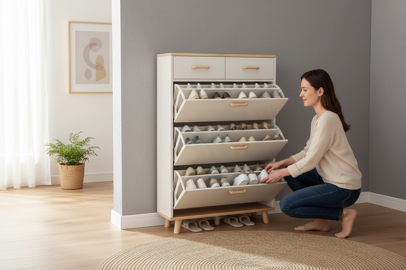 Juna Shoe Cabinet - WAFA1036