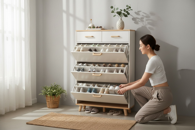 Juna Shoe Cabinet - WAFA1036