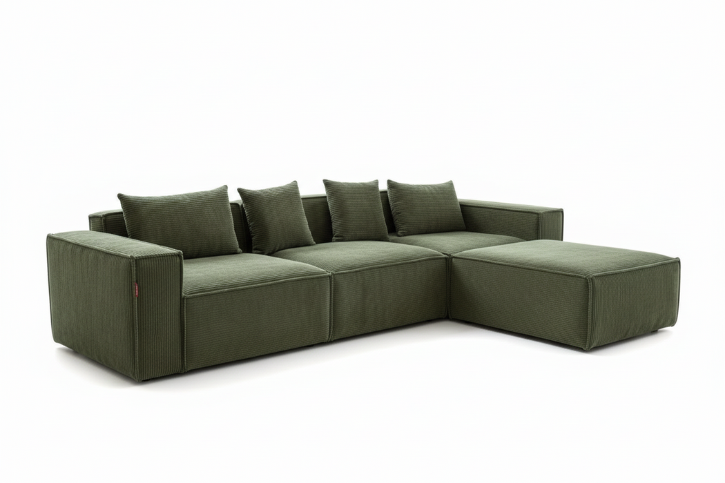Caroilne Sofa L Shape-Hippo172
