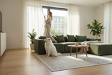 Caroilne Sofa L Shape-Hippo172