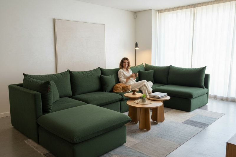 Solinaa Sofa U Shape-MANZZ1