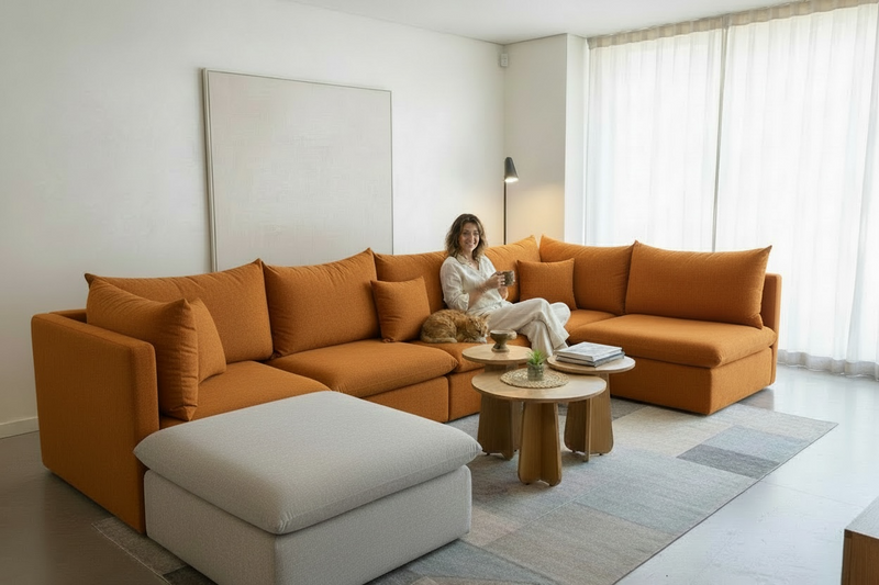 Solinaa Sofa U Shape-MANZZ1