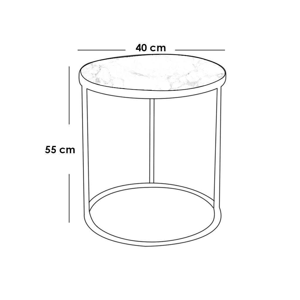 Genna Side Table-S11