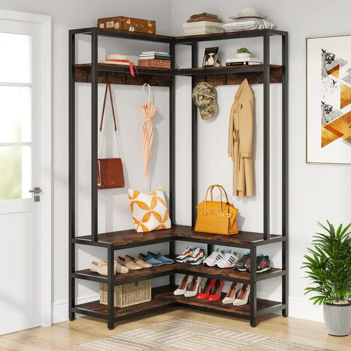 Prism Shoe Cabinet with hanger-S120