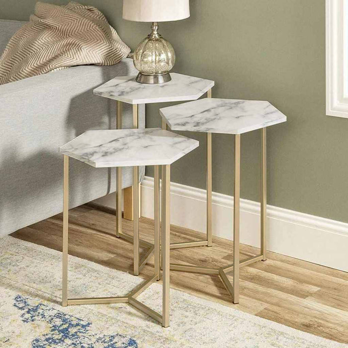 Marlowe Set of 3 Side tables-S39