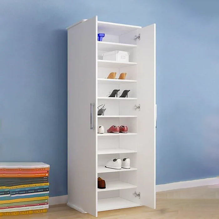 Canver Shoe Cabinet-RED18