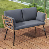 Nola Outdoor sofa-SH262