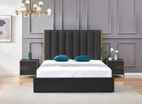 Solid Wood Bed Frame-SHL84