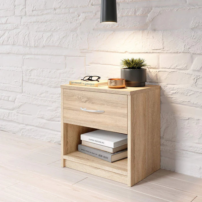 Estra Bedside Table-RED258