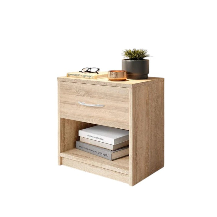 Estra Bedside Table-RED258