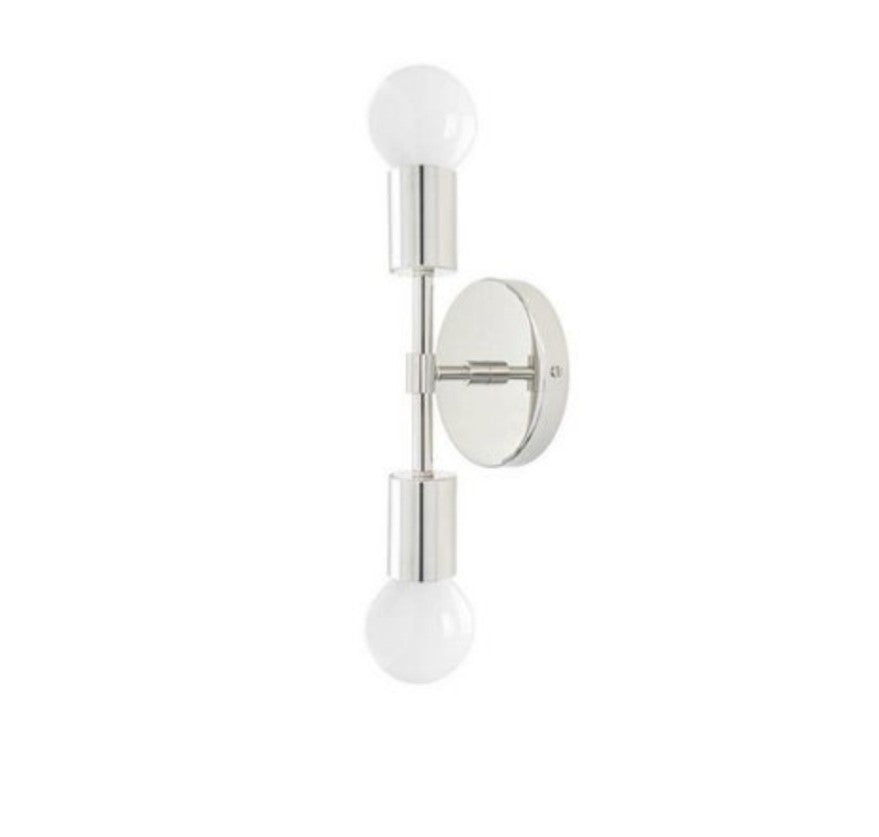 Felipe Wall Lamp-Si-BLK-DBL-301