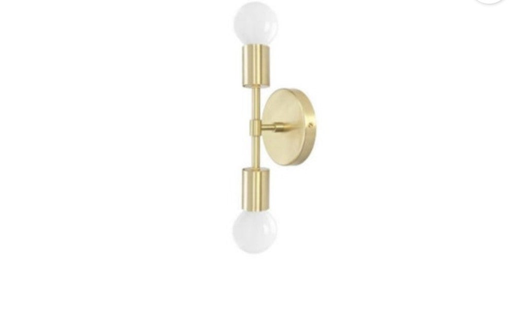Felipe Wall Lamp-Si-BLK-DBL-301