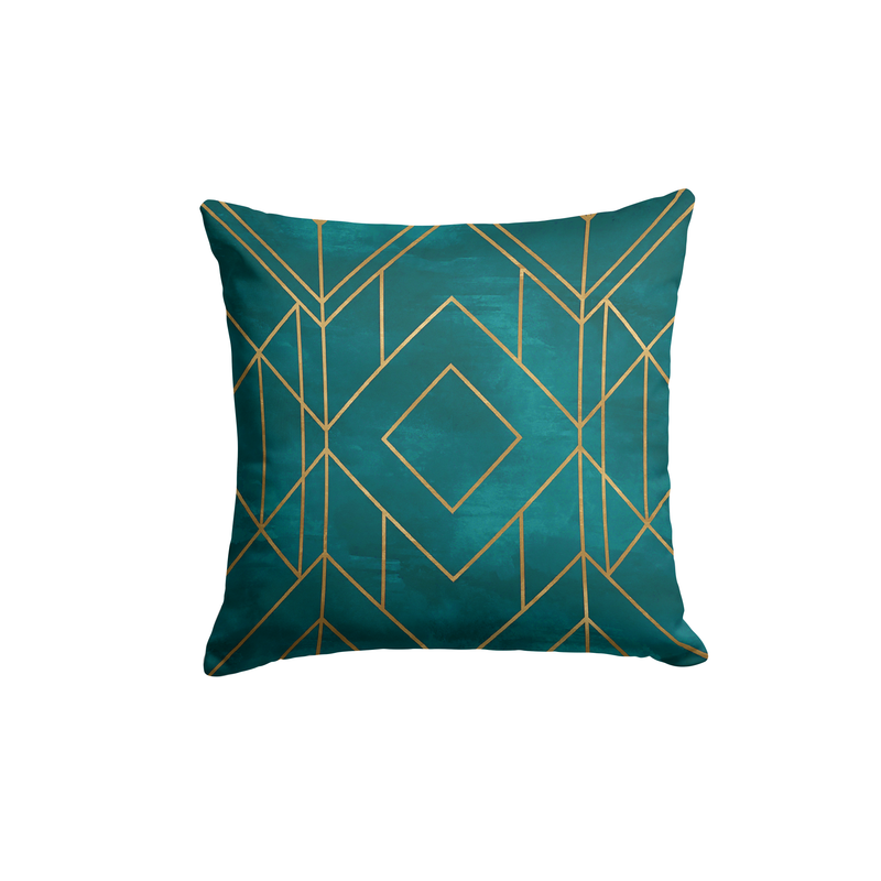 Golds teal cushion-AM134