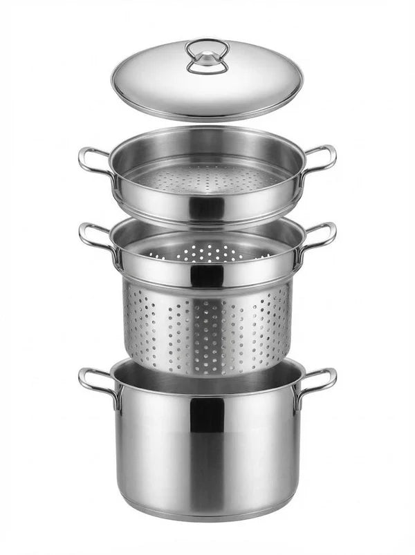 Steam Cooking Pot Set - 4 PCS (26 cm)-6223005011992-6774