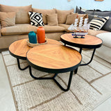 Adva Set of 3 Coffee Tables-BUB150