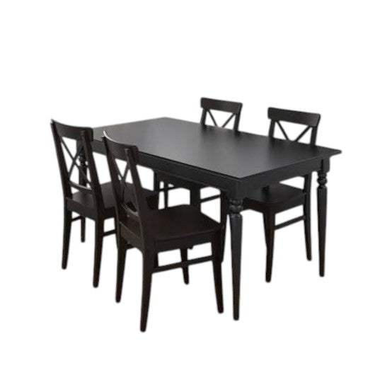 Bravon Dining room with 4 chairs-Zr1