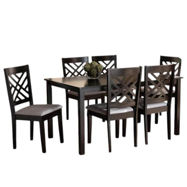 Draven Dining Room with 6 chairs-Zr7