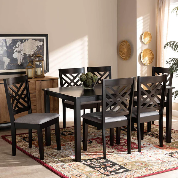 Draven Dining Room with 6 chairs-Zr7