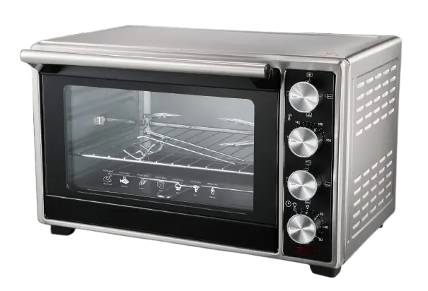فرن فائق مع شواية، سعة 60 لترًا، 2000 واط، مصنوع من الفولاذ المقاوم للصدأ - UOV60SFE2