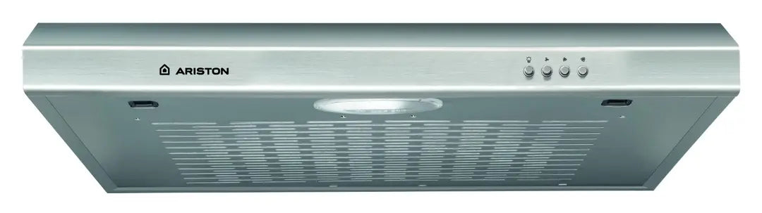 شفاط مطبخ أريستون المدمج المسطح، 60 سم، مصنوع من الفولاذ المقاوم للصدأ - ASLT 65 LS X 