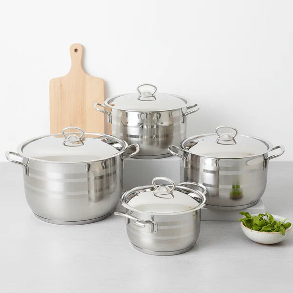 8-piece striped stainless steel cookware set-6223005012012-1769