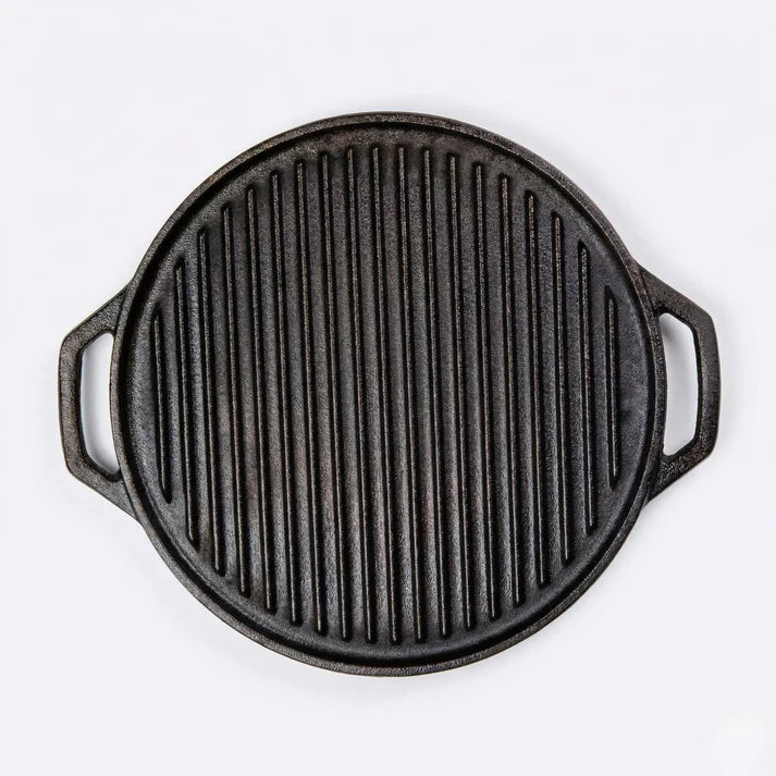 Cast Iron Grill 30 cm-8-12-30-2214