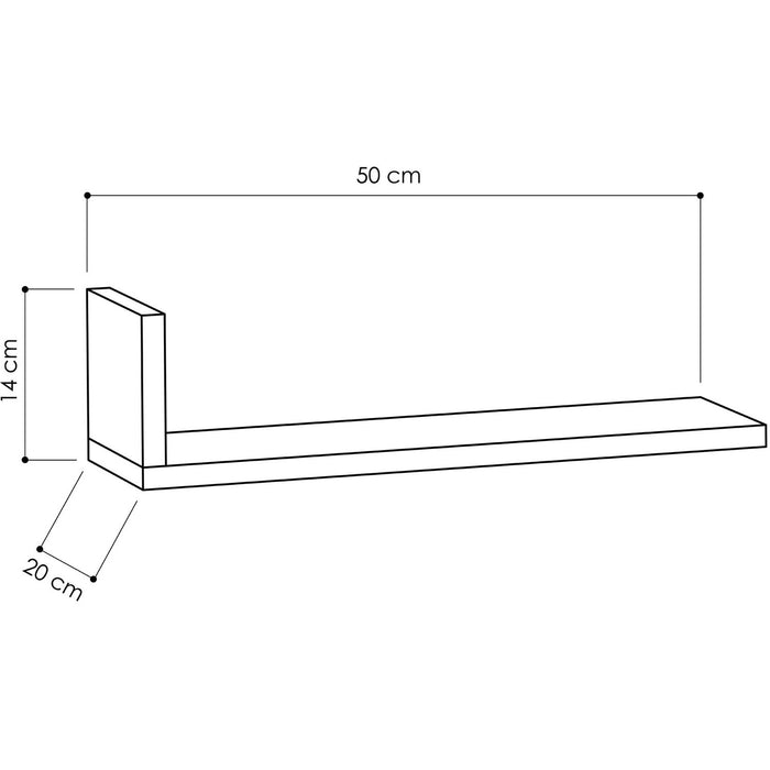 Solisa Set of 3 Shelves-SHLF-004