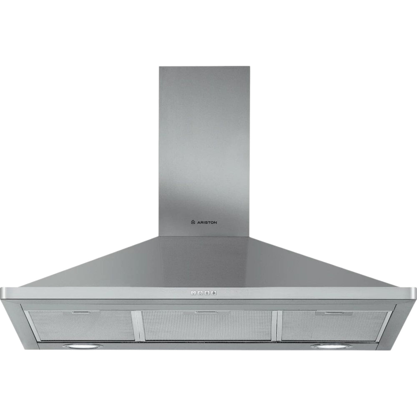 Ariston Built-In Hood, 90 CM, Silver- AHPN9.7FLMX