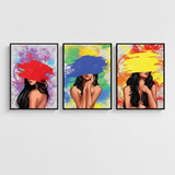 ANDOVER CANVAS WALL ART 3 PIECES SET LR-0505