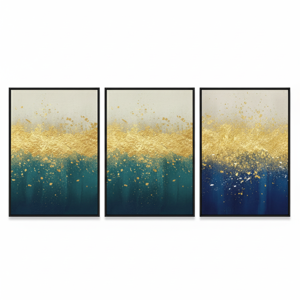 ANDOVER CANVAS WALL ART 3 PIECES SET LR-0514