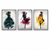 ANDOVER CANVAS WALL ART 3 PIECES SET LR-0539