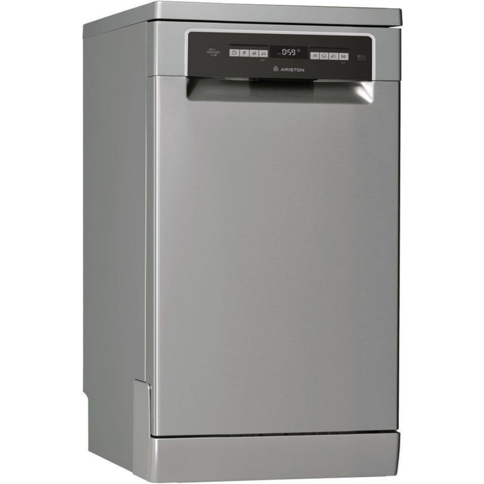 Ariston Dishwasher, 10 Persons, 8 Programs, Silver- LSFO 3T223 W X