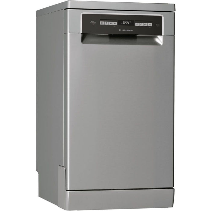 Ariston Dishwasher, 10 Persons, 8 Programs, Silver- LSFO 3T223 W X